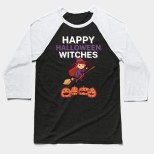 Happy halloween witches Baseball T-Shirt